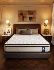 Mattress, 10in Memory Foam Hybrid Mattress, Medium Firm and Individually Pocket Springs - Pressure Relief, CertiPUR-US Certified, Motion Isolation-Extra Edge Support.